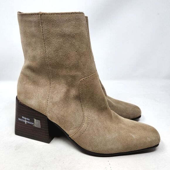 BLONDO Sadie Waterproof Suede Leather Boots 6M NWOT - Picture 1 of 13